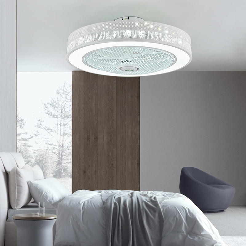 YingHuang 40W Bedroom Ceiling Fan with Light