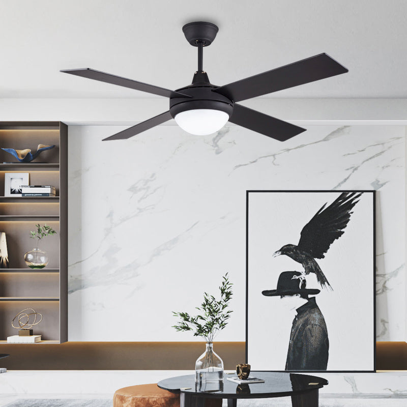 YingHuang Wood Blades Electric Designer Decorative Ceiling Fans with LED Lights