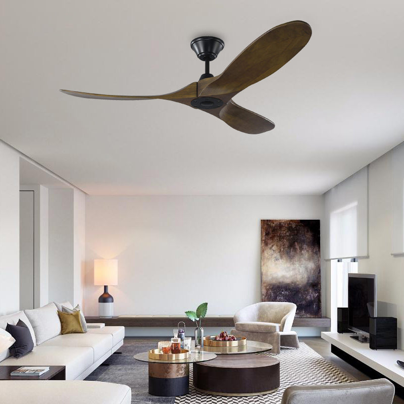 Yinghuang 3 Wood Blades Solid Wood Ceiling Fan