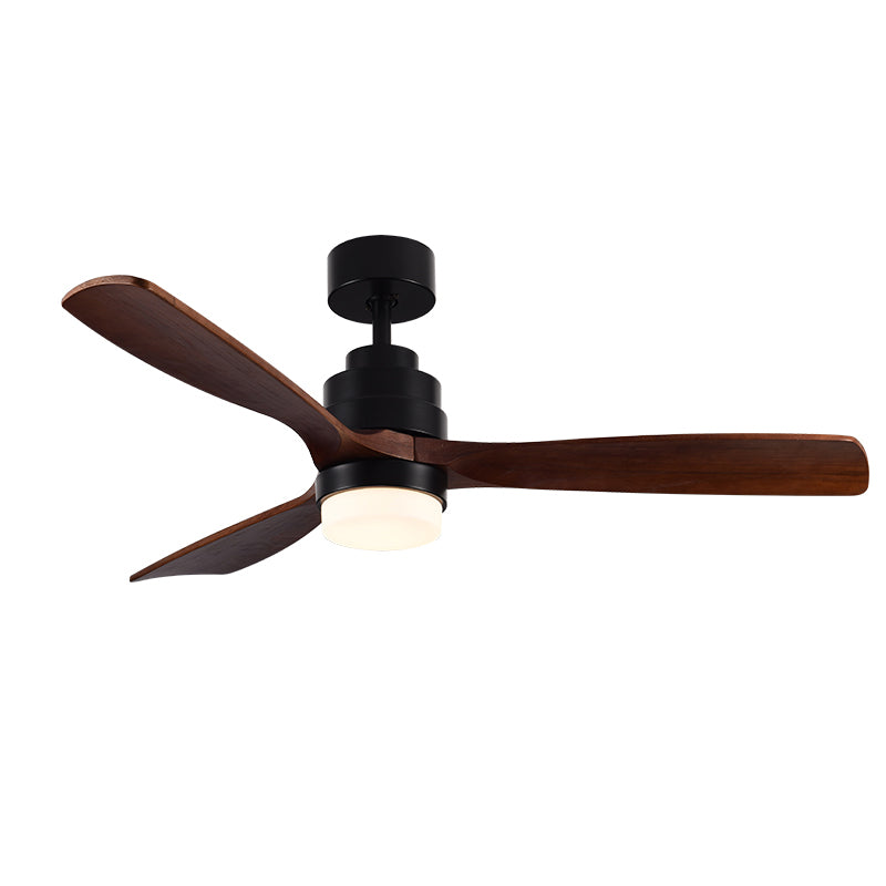 YingHuang Solid Wood Indoor Ceiling Fan with Light